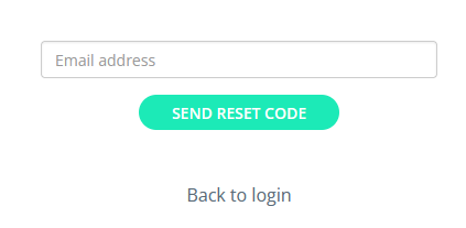 Send Reset Code button.